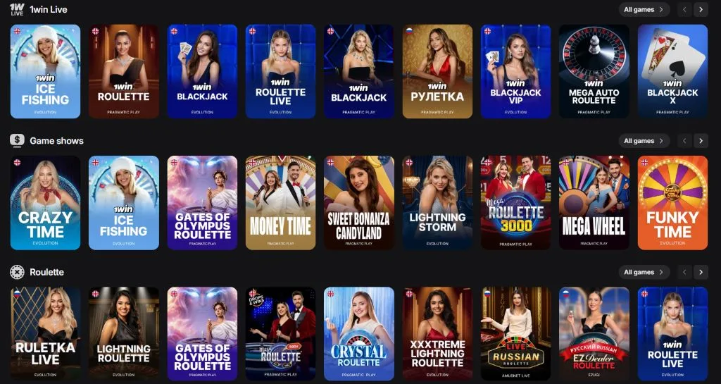 Live casino sa stolovima Evolution, Pragmatic Play Live i Ezugi