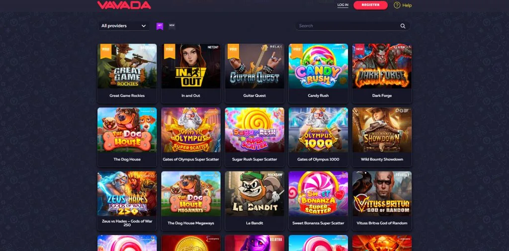 Vavada slot katalog sa popularnim naslovima