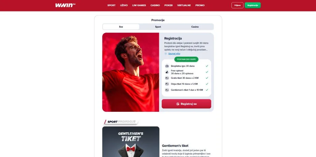 Stranica sa welcome paketom online casina: lista uslova bonusa, free spinovi i tiketi kroz 30 dana